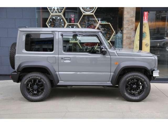 ジムニーシエラ ＪＣ　ＥＸＰエクスプロージョンクラシックコンプリート　フロントグリル　専用ウインカー　フロントエプロン　フロントバンパー　アルミホイールマットブラック塗装　ジオランダーアウトラインホワイトレター　テールカバ（8枚目）