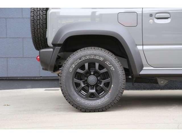 ジムニーシエラ ＪＣ　ＥＸＰエクスプロージョンクラシックコンプリート　フロントグリル　専用ウインカー　フロントエプロン　フロントバンパー　アルミホイールマットブラック塗装　ジオランダーアウトラインホワイトレター　テールカバ（30枚目）