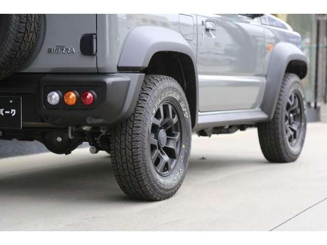 ジムニーシエラ ＪＣ　ＥＸＰエクスプロージョンクラシックコンプリート　フロントグリル　専用ウインカー　フロントエプロン　フロントバンパー　アルミホイールマットブラック塗装　ジオランダーアウトラインホワイトレター　テールカバ（36枚目）