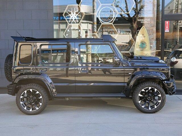 ジムニーノマド ＦＣ　４ＷＤ　ＷＡＬＤブラックバイソンコンプリート　ジャレット１８アルミホイール　オープンカントリーＲ／Ｔ　カロッツェリア９型ナビ　バックカメラ　ＥＴＣ２．０車載器（5枚目）