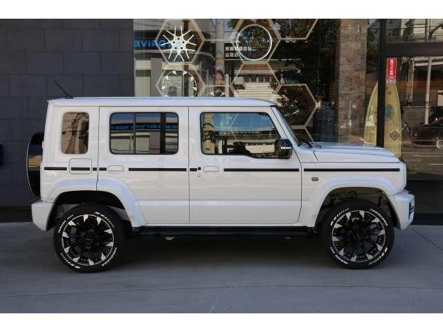 ジムニーノマド ＦＣ　４ＷＤ　ＡＥＲＯＯＶＥＲコンプリート　１８アルミ　カロッツェリア９型ナビ　ハイマウントバックカメラ　ＥＴＣ２．０車載器（7枚目）