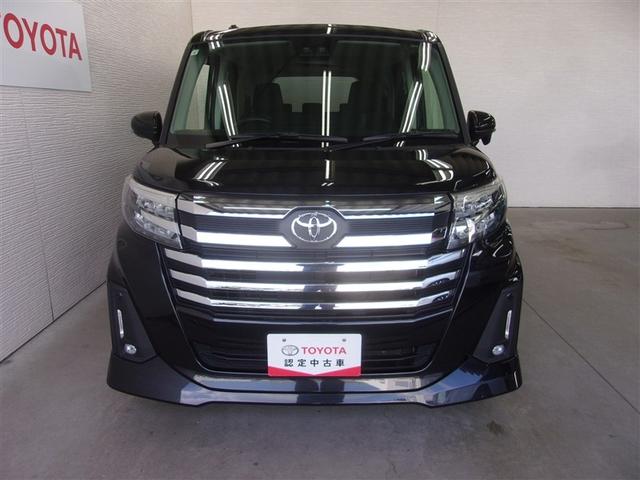 ルーミー カスタムG フルセグ メモリーナビ DVD再生 バックカメラ 衝突被害軽減システム ETC 両側電動スライド LEDヘッドランプ ウオークスルー アイドリングストップ ロングラン保証あり トヨタ認定中古車(2枚目)