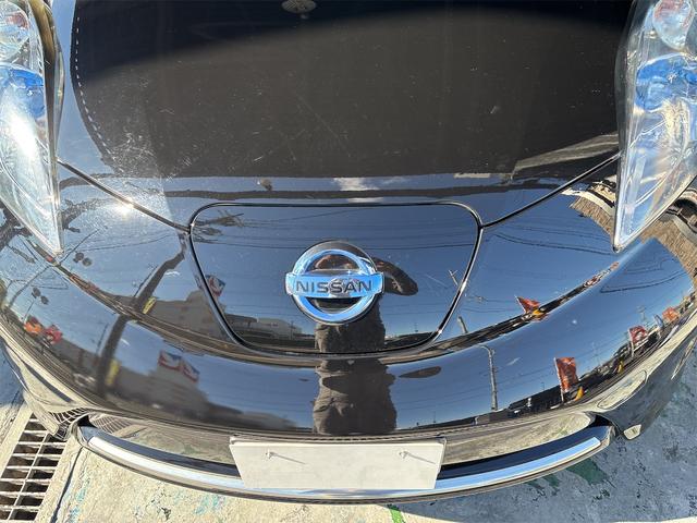 リーフ Ｇ　エアロスタイル（２４ｋｗｈ）　バックカメラ　ナビ　地デジテレビ　ＥＴＣ　クルコン　ＥＶ　ブラック　アルミ付き（6枚目）