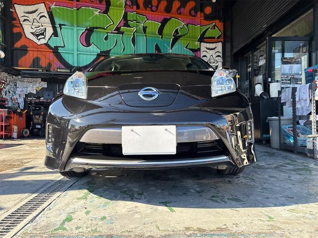 リーフ Ｇ　エアロスタイル（２４ｋｗｈ）　バックカメラ　ナビ　地デジテレビ　ＥＴＣ　クルコン　ＥＶ　ブラック　アルミ付き（9枚目）