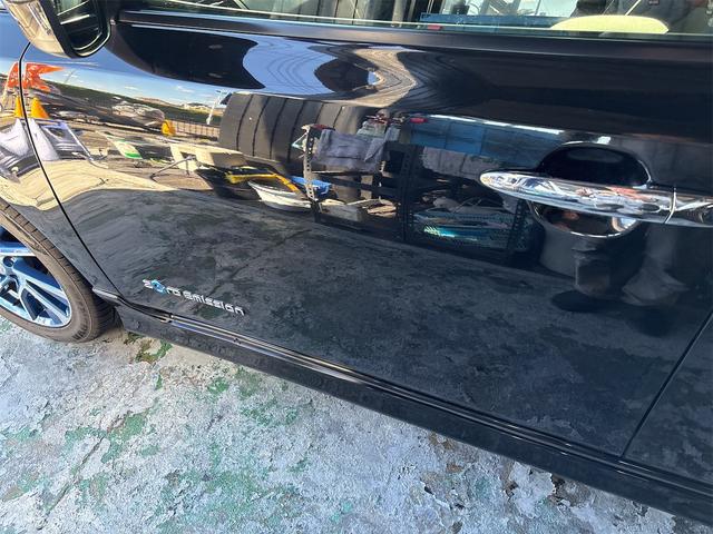 リーフ Ｇ　エアロスタイル（２４ｋｗｈ）　バックカメラ　ナビ　地デジテレビ　ＥＴＣ　クルコン　ＥＶ　ブラック　アルミ付き（16枚目）