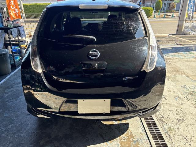 リーフ Ｇ　エアロスタイル（２４ｋｗｈ）　バックカメラ　ナビ　地デジテレビ　ＥＴＣ　クルコン　ＥＶ　ブラック　アルミ付き（23枚目）