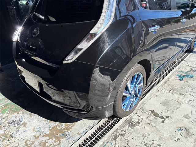 リーフ Ｇ　エアロスタイル（２４ｋｗｈ）　バックカメラ　ナビ　地デジテレビ　ＥＴＣ　クルコン　ＥＶ　ブラック　アルミ付き（26枚目）