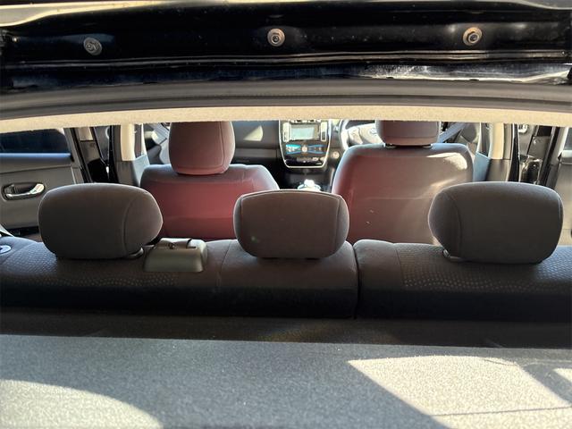 リーフ Ｇ　エアロスタイル（２４ｋｗｈ）　バックカメラ　ナビ　地デジテレビ　ＥＴＣ　クルコン　ＥＶ　ブラック　アルミ付き（39枚目）