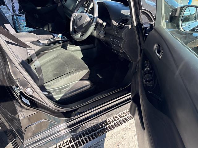 リーフ Ｇ　エアロスタイル（２４ｋｗｈ）　バックカメラ　ナビ　地デジテレビ　ＥＴＣ　クルコン　ＥＶ　ブラック　アルミ付き（51枚目）