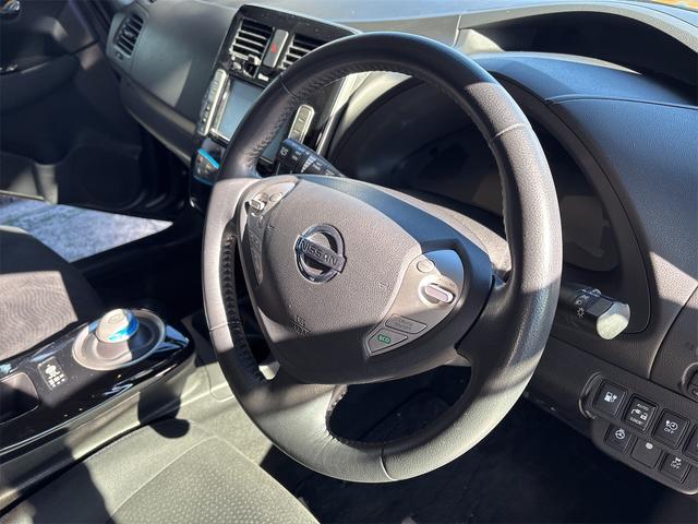 リーフ Ｇ　エアロスタイル（２４ｋｗｈ）　バックカメラ　ナビ　地デジテレビ　ＥＴＣ　クルコン　ＥＶ　ブラック　アルミ付き（55枚目）