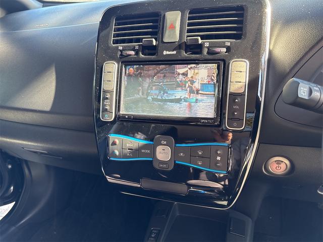 リーフ Ｇ　エアロスタイル（２４ｋｗｈ）　バックカメラ　ナビ　地デジテレビ　ＥＴＣ　クルコン　ＥＶ　ブラック　アルミ付き（61枚目）