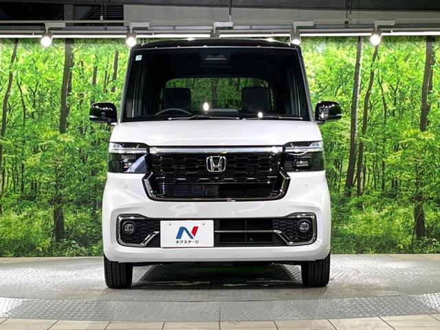 Ｎ－ＢＯＸカスタム ターボコーディネートスタイル　届出済未使用車　両側電動ドア　ホンダセンシング　レーダークルーズ　禁煙車　レザー調シート　コーナーセンサー　スマートキー　ＬＥＤヘッド　オートハイビーム　車線逸脱警報　オートライト　オートエアコン（14枚目）