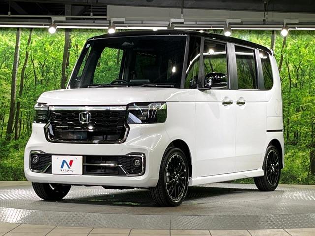 Ｎ－ＢＯＸカスタム ターボコーディネートスタイル　届出済未使用車　両側電動ドア　ホンダセンシング　レーダークルーズ　禁煙車　レザー調シート　コーナーセンサー　スマートキー　ＬＥＤヘッド　オートハイビーム　車線逸脱警報　オートライト　オートエアコン（16枚目）
