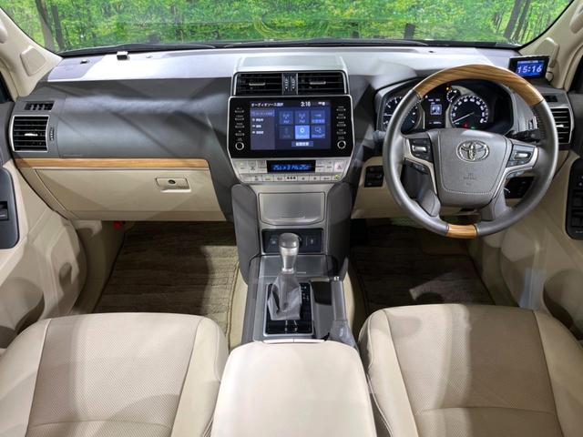 ランドクルーザープラド ＴＸ　Ｌパッケージ　マットブラックエディション　４ＷＤ　サンルーフ　全周囲カメラ　純正９型ナビ　衝突被害軽減システム　レーダークルーズ　禁煙車　レザーシート　前席シートエアコン　ドラレコ　コーナーセンサー　スマートキー　ＬＥＤヘッド　ＥＴＣ２．０（2枚目）