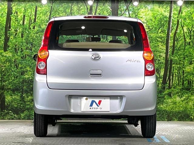 ミラ L 禁煙車 ETC CD エアコン 純正13インチスチールホイール(14枚目)