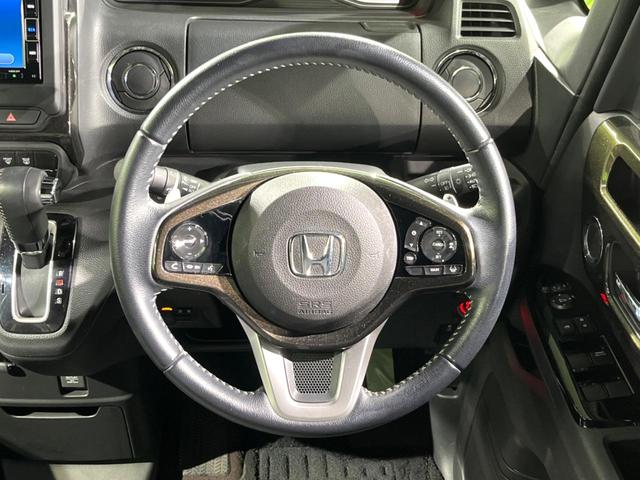 N-BOXカスタム G・Lターボホンダセンシング 両側電動ドア 純正SDナビ バックカメラ 衝突被害軽減システム レーダークルーズ 禁煙車 ハーフレザーシート ドラレコ コーナーセンサー スマートキー LEDヘッド ビルトインETC 車線逸脱警報(11枚目)