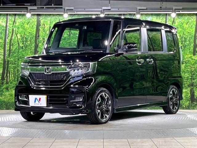 N-BOXカスタム G・Lターボホンダセンシング 両側電動ドア 純正SDナビ バックカメラ 衝突被害軽減システム レーダークルーズ 禁煙車 ハーフレザーシート ドラレコ コーナーセンサー スマートキー LEDヘッド ビルトインETC 車線逸脱警報(16枚目)