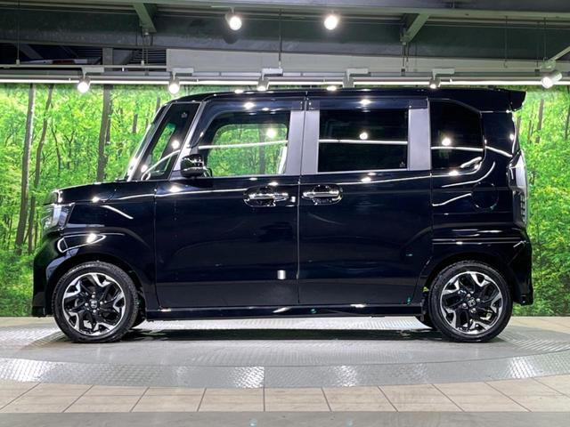 N-BOXカスタム G・Lターボホンダセンシング 両側電動ドア 純正SDナビ バックカメラ 衝突被害軽減システム レーダークルーズ 禁煙車 ハーフレザーシート ドラレコ コーナーセンサー スマートキー LEDヘッド ビルトインETC 車線逸脱警報(55枚目)