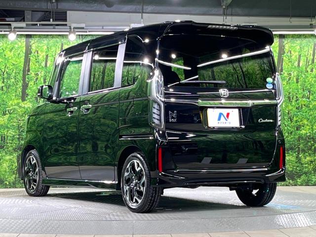 N-BOXカスタム G・Lターボホンダセンシング 両側電動ドア 純正SDナビ バックカメラ 衝突被害軽減システム レーダークルーズ 禁煙車 ハーフレザーシート ドラレコ コーナーセンサー スマートキー LEDヘッド ビルトインETC 車線逸脱警報(56枚目)