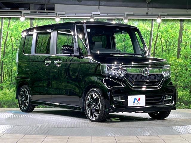 N-BOXカスタム G・Lターボホンダセンシング 両側電動ドア 純正SDナビ バックカメラ 衝突被害軽減システム レーダークルーズ 禁煙車 ハーフレザーシート ドラレコ コーナーセンサー スマートキー LEDヘッド ビルトインETC 車線逸脱警報(58枚目)