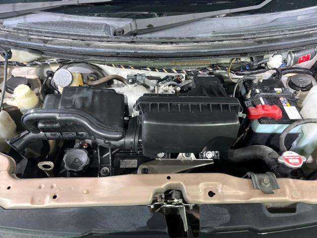 ｅＫワゴン ＭＸ　禁煙車　ＥＴＣ　純正１３インチスチールホイール　キーレス　ＣＤ　スペアタイヤ　ダイヤル式エアコン　オーディオ（17枚目）