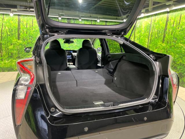 プリウス Sセーフティプラス 純正9インチナビ バックカメラ トヨタセーフティセンス ドラレコ コーナーセンサー スマートキー ビルトインETC クルコン 車線逸脱警報 オートライト オートエアコン(36枚目)