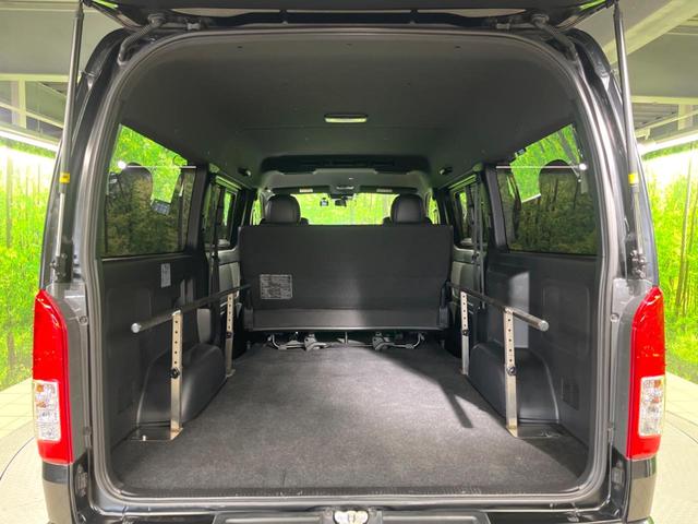 ハイエースバン スーパーGL ダークプライムII BIG-X8インチナビ バックカメラ スマートキー ドライブレコーダー ETC オートエアコン オートハイビーム AC100V 車線逸脱警報 純正15インチスチールホイール(44枚目)