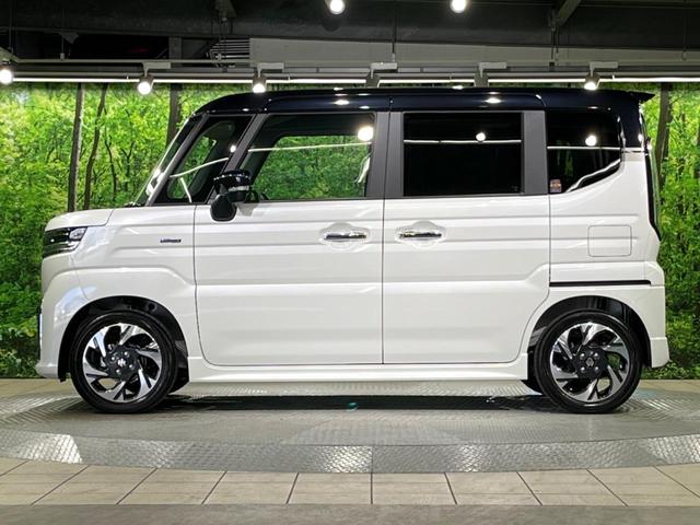 スペーシアカスタム ハイブリッドXS 届出済未使用車 両側電動ドア 衝突被害軽減システム レーダークルーズ コーナーセンサー スマートキー LEDヘッド 車線逸脱警報 オートライト オートエアコン 純正15インチアルミ LEDフォグ(52枚目)