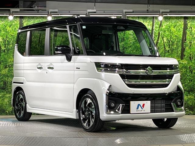 スペーシアカスタム ハイブリッドXS 届出済未使用車 両側電動ドア 衝突被害軽減システム レーダークルーズ コーナーセンサー スマートキー LEDヘッド 車線逸脱警報 オートライト オートエアコン 純正15インチアルミ LEDフォグ(55枚目)