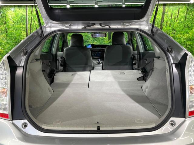 プリウス S 純正SDナビ サイドカメラ 禁煙車 デジタルインナーミラー ドラレコ スマートキー ビルトインETC オートライト オートエアコン 純正15インチアルミ CD DVD再生 地デジ(10枚目)
