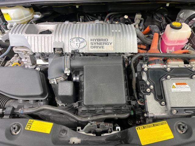 プリウス S 純正SDナビ サイドカメラ 禁煙車 デジタルインナーミラー ドラレコ スマートキー ビルトインETC オートライト オートエアコン 純正15インチアルミ CD DVD再生 地デジ(18枚目)