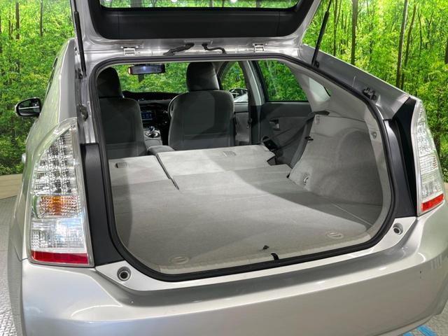 プリウス S 純正SDナビ サイドカメラ 禁煙車 デジタルインナーミラー ドラレコ スマートキー ビルトインETC オートライト オートエアコン 純正15インチアルミ CD DVD再生 地デジ(40枚目)
