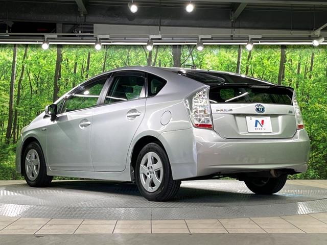 プリウス S 純正SDナビ サイドカメラ 禁煙車 デジタルインナーミラー ドラレコ スマートキー ビルトインETC オートライト オートエアコン 純正15インチアルミ CD DVD再生 地デジ(51枚目)