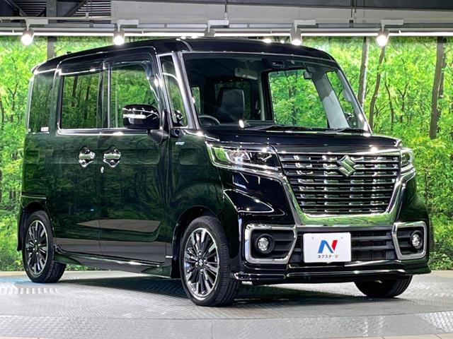 スペーシアカスタム ハイブリッドXS ナビ バックカメラ スズキセーフティサポート 両側パワースライドドア キーレススタートシステム ETC ドライブレコーダー シートヒーター クリアランスソナー オートエアコン オートライト(51枚目)