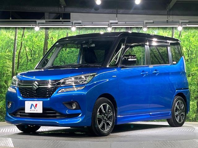 ソリオバンディット ハイブリッドＭＶ　両側電動ドア　純正ＳＤナビ　全周囲カメラ　衝突被害軽減システム　レーダークルーズ　禁煙車　シートヒーター　ドラレコ　スマートキー　ＬＥＤヘッド　ビルトインＥＴＣ　オートライト　オートエアコン（17枚目）