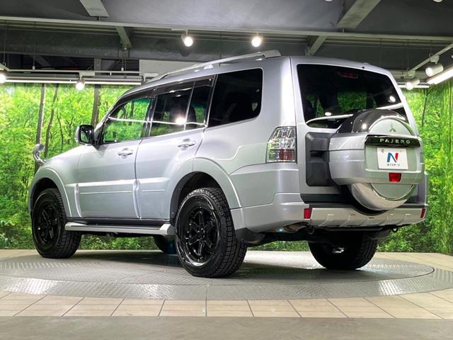 パジェロ ロング エクシード 4WD 純正SDナビ バックカメラ 禁煙車 ドラレコ HIDヘッド ETC クルコン オートライト オートエアコン 純正17インチアルミ Bluetooth CD DVD再生 フルセグ HIDフォグ(54枚目)
