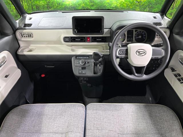 ムーヴキャンバス ストライプスG 届出済未使用車 両側パワースライドドア スマートアシスト コーナーセンサー キーフリーシステム LEDヘッド オートライト オートエアコン LEDフォグ(2枚目)