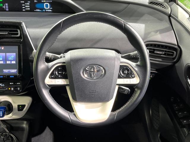 プリウス Ｓセーフティプラス　純正９インチナビ　トヨタセーフティーセンス　バックカメラ　レーダークルーズコントロール　ＥＴＣ　ドライブレコーダー　コーナーセンサー　オートマチックハイビーム　車線逸脱警報　パークアシスト（11枚目）