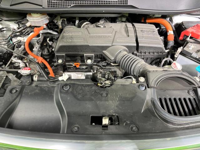 ステップワゴン e:HEVスパーダ プレミアムライン 両側電動ドア 純正SDナビ 後席モニター 全周囲カメラ 衝突被害軽減システム レーダークルーズ 禁煙車 電動リアゲート ハーフレザーシート ドラレコ コーナーセンサー スマートキー LEDヘッド(19枚目)