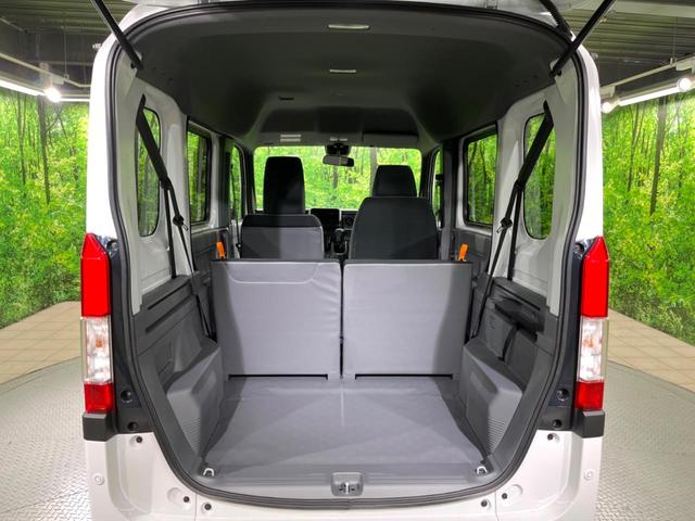 N-VAN G 届出済未使用車 衝突被害軽減システム アダプティングクルーズコントロー 禁煙車 スマートキー 車線逸脱警報 オートライト オートエアコン 純正12インチスチールホイール 横滑り防止装置(35枚目)