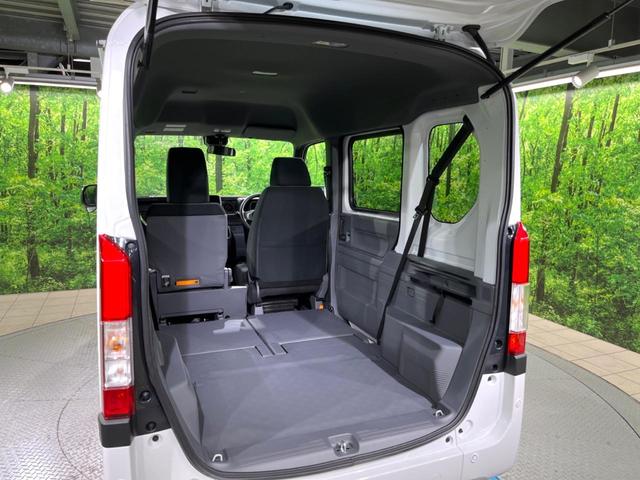 N-VAN G 届出済未使用車 衝突被害軽減システム アダプティングクルーズコントロー 禁煙車 スマートキー 車線逸脱警報 オートライト オートエアコン 純正12インチスチールホイール 横滑り防止装置(36枚目)