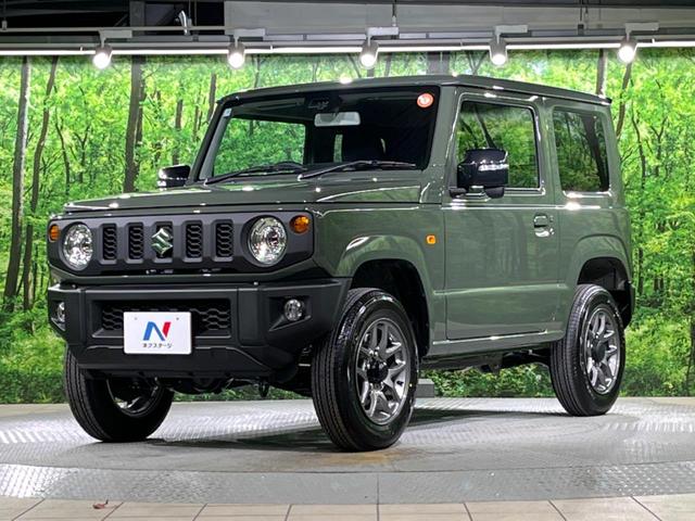 ジムニー XC 4WD 衝突被害軽減システム 禁煙車 コーナーセンサー スマートキー LEDヘッド クルコン 車線逸脱警報 オートライト オートエアコン 純正16インチアルミホイール(46枚目)