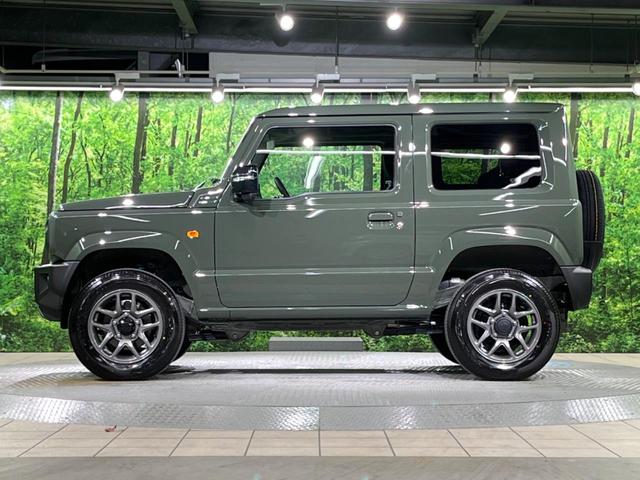 ジムニー XC 4WD 衝突被害軽減システム 禁煙車 コーナーセンサー スマートキー LEDヘッド クルコン 車線逸脱警報 オートライト オートエアコン 純正16インチアルミホイール(47枚目)