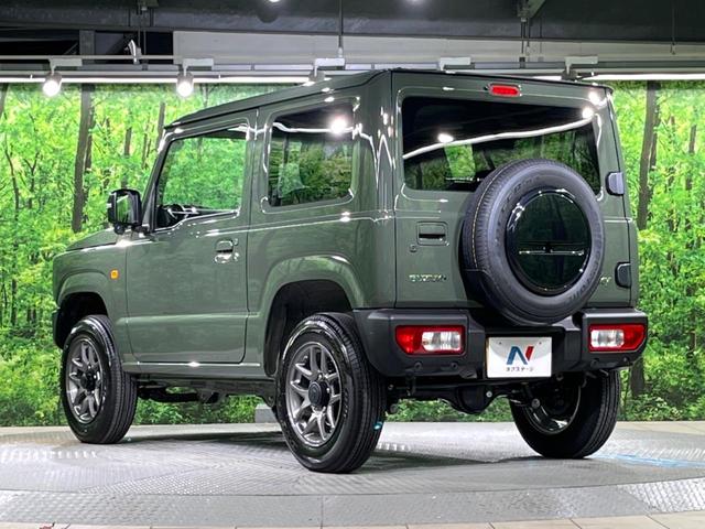 ジムニー XC 4WD 衝突被害軽減システム 禁煙車 コーナーセンサー スマートキー LEDヘッド クルコン 車線逸脱警報 オートライト オートエアコン 純正16インチアルミホイール(48枚目)