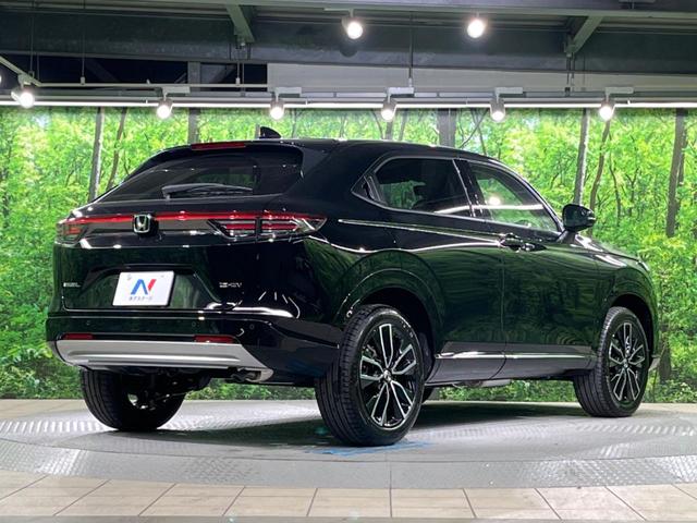 ヴェゼル e:HEV Z 全周囲カメラ 衝突被害軽減システム 電動リアゲート ハーフレザーシート コーナーセンサー スマートキー LEDヘッド 純正18インチアルミ オートハイビーム 車線逸脱警報 オートライト(17枚目)