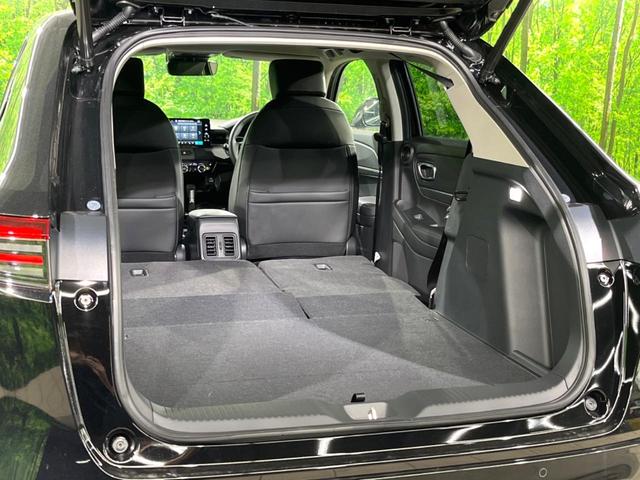 ヴェゼル e:HEV Z 全周囲カメラ 衝突被害軽減システム 電動リアゲート ハーフレザーシート コーナーセンサー スマートキー LEDヘッド 純正18インチアルミ オートハイビーム 車線逸脱警報 オートライト(42枚目)