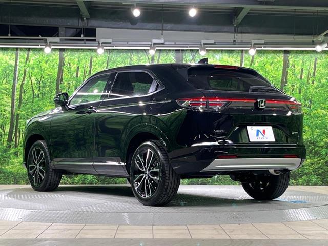 ヴェゼル e:HEV Z 全周囲カメラ 衝突被害軽減システム 電動リアゲート ハーフレザーシート コーナーセンサー スマートキー LEDヘッド 純正18インチアルミ オートハイビーム 車線逸脱警報 オートライト(55枚目)