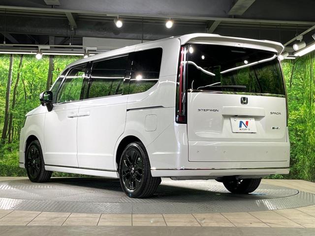 ステップワゴン e:HEVスパーダ 両側電動ドア バックカメラ 衝突被害軽減システム レーダークルーズ 電動リアゲート ハーフレザーシート コーナーセンサー スマートキー LEDヘッド 純正16インチアルミ オートハイビーム(62枚目)