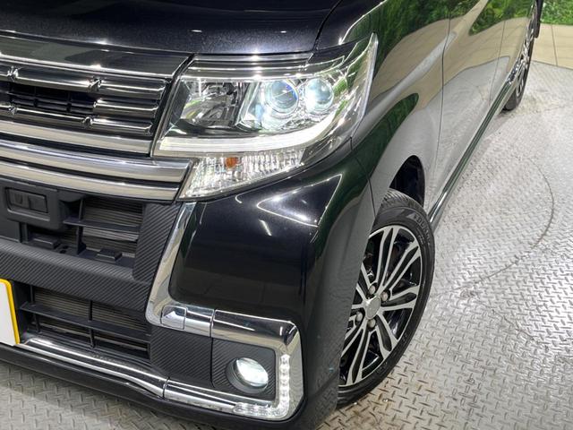 タント カスタムＲＳ　トップエディションＳＡＩＩ　ナビ　両側電動ドア　バックカメラ　スマートアシスト　禁煙車　ハーフレザーシート　スマートキー　ＬＥＤヘッド　ＥＴＣ　純正１５インチアルミ　オートライト　オートエアコン　Ｂｌｕｅｔｏｏｔｈ　ＣＤ（12枚目）