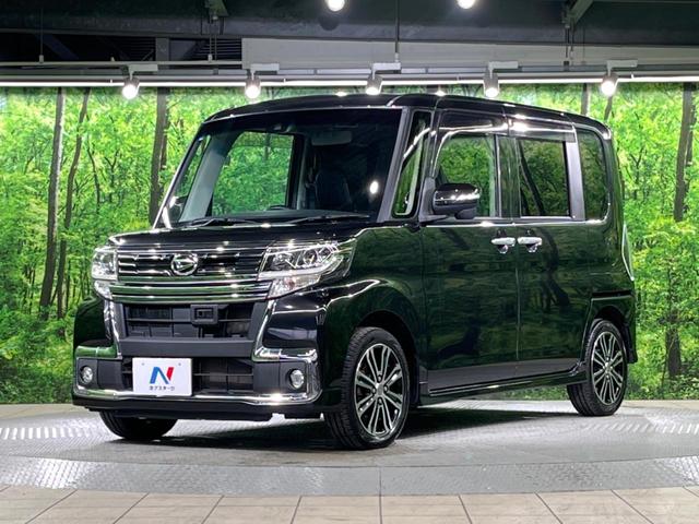 タント カスタムＲＳ　トップエディションＳＡＩＩ　ナビ　両側電動ドア　バックカメラ　スマートアシスト　禁煙車　ハーフレザーシート　スマートキー　ＬＥＤヘッド　ＥＴＣ　純正１５インチアルミ　オートライト　オートエアコン　Ｂｌｕｅｔｏｏｔｈ　ＣＤ（16枚目）